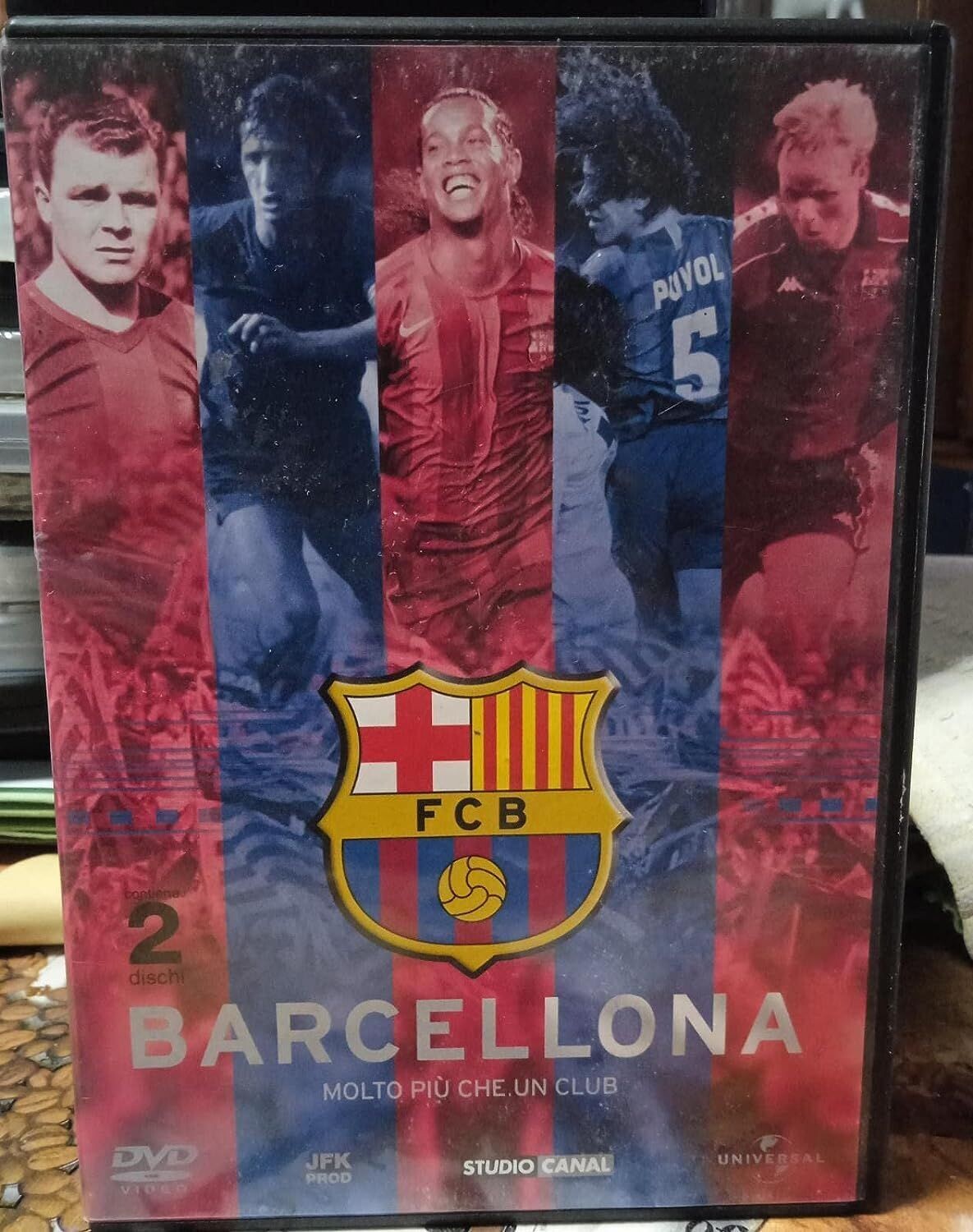 TeknoFilm - 2 DVD (Edizione completa) – BARCELLONA MOLTO PIU' CHE UN CLUB (2006) - JFK PROD