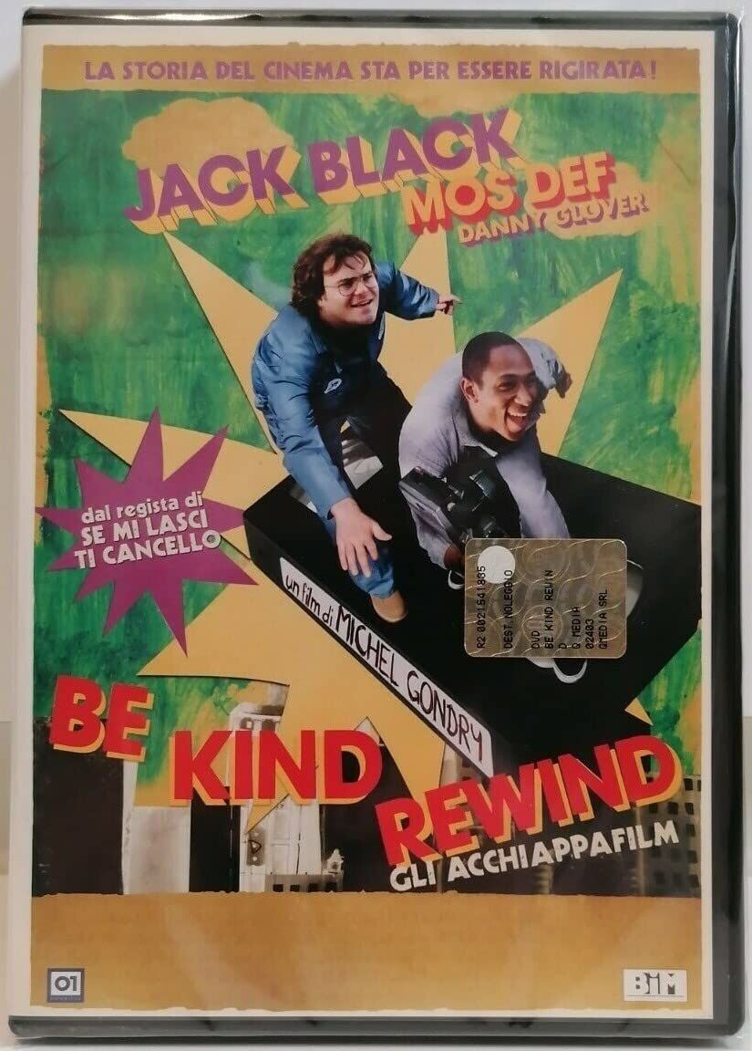 TeknoFilm - DVD – BE KIND REWIND (Versione noleggio) di Michel Gondry (2008) - 01 DISTRIBUTION