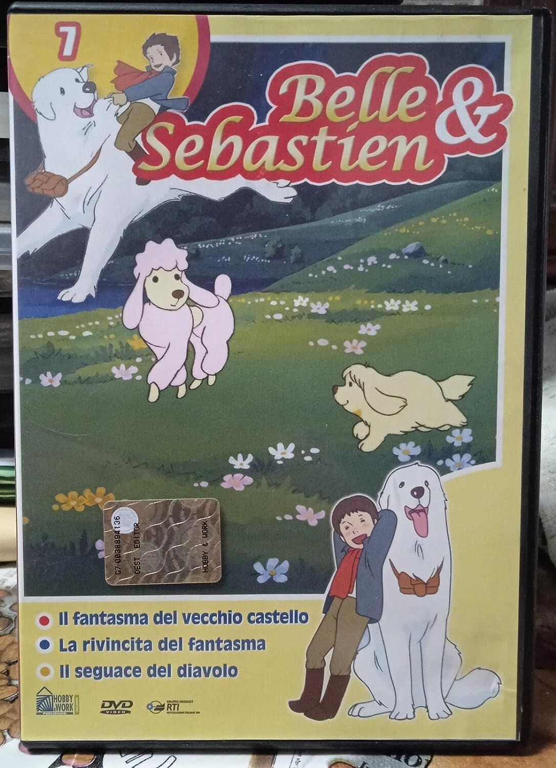 TeknoFilm - DVD – BELLE & SEBASTIEN Vol. 07 di Kenji Hayakawa (1980) - HOBBY & WORK