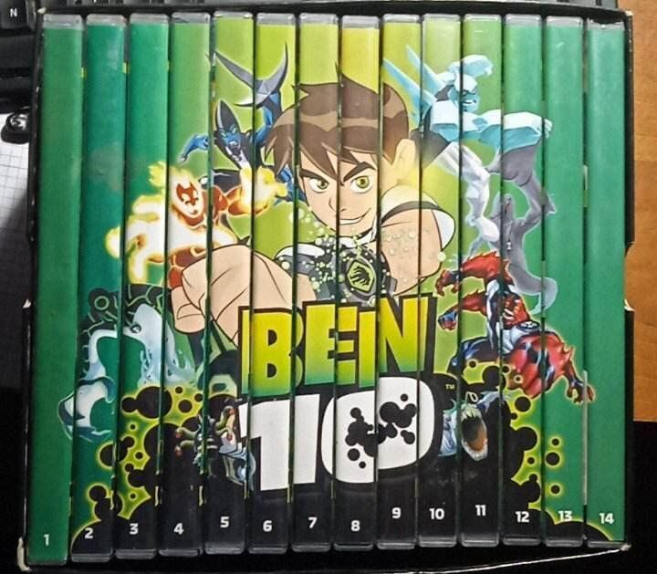 TeknoFilm - Box 14 DVD Serie completa - BEN TEN (BEN 10) 2005 - GAZZETTA DELLO SPORT