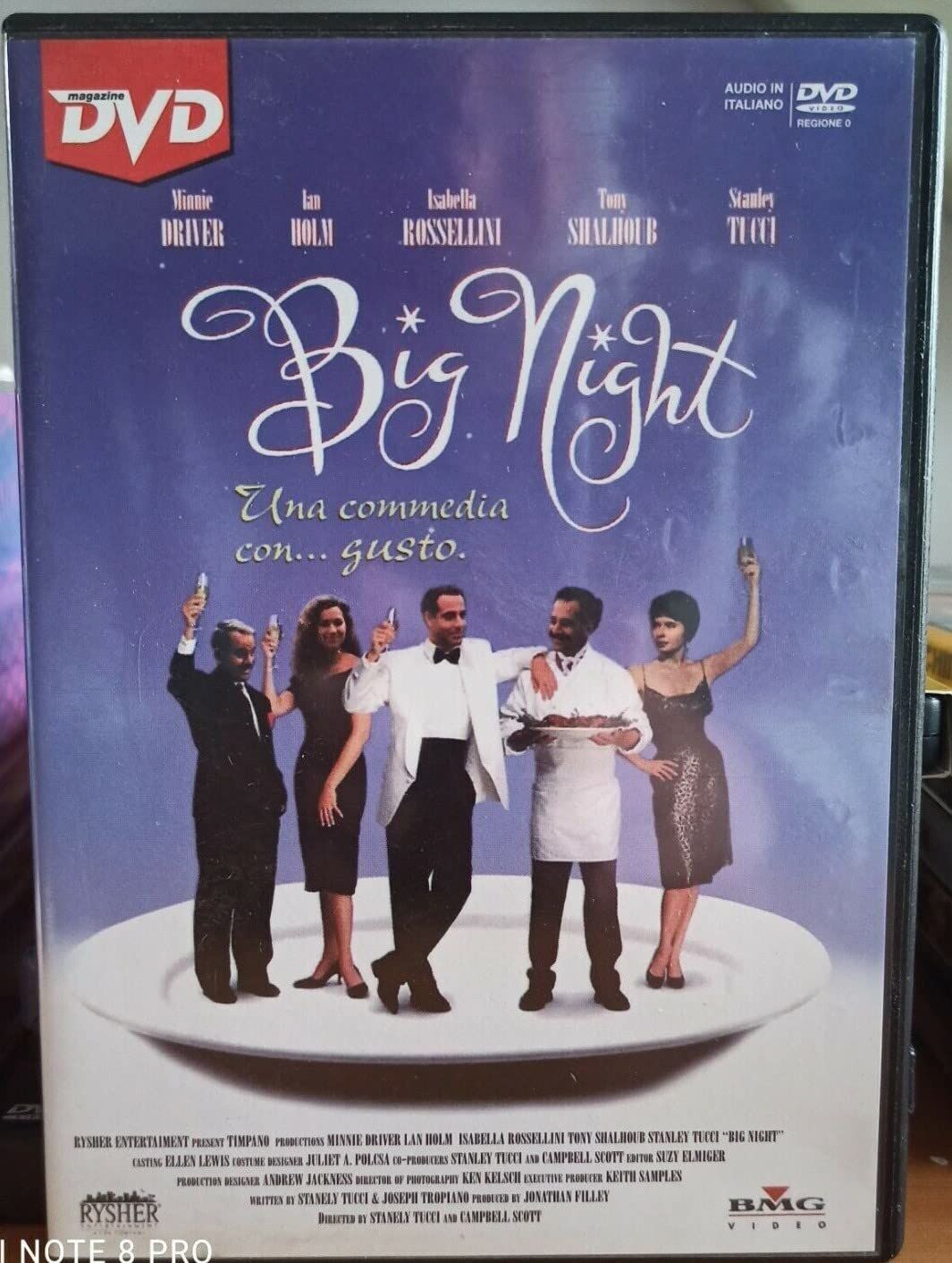 TeknoFilm - DVD – BIG NIGHT di Stanley Tucci e Campbell Scott (1996) - EDIZIONI MASTER