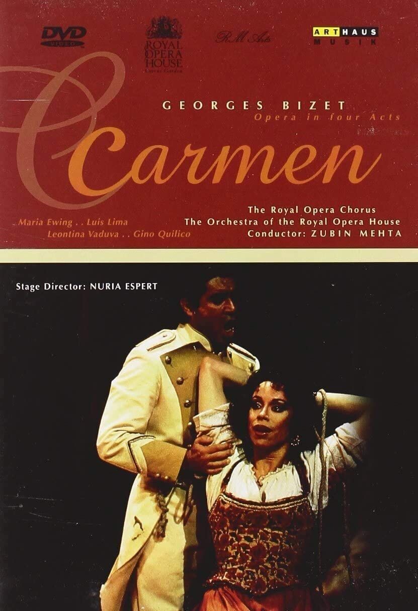TeknoFilm - DVD – BIZET - CARMEN Chorus and orchestra of the Royal Opera House (1991) - ART HOUSE MUSIC