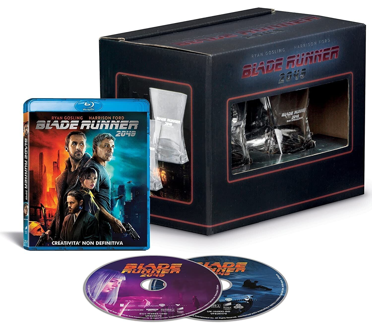 TeknoFilm - Whisky Edition (Blu-Ray + Bonus Disc + 2 Bicchieri da Whisky) - Blade Runner 2049 di Denis Villeneuve (2017) - SONY