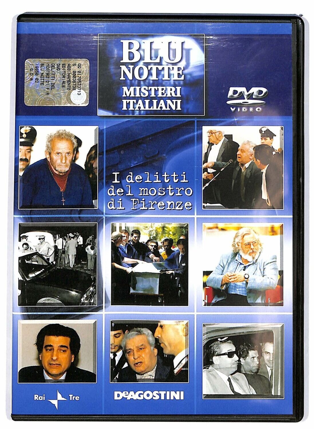 TeknoFilm - DVD – BLU NOTTE - MISTERI ITALIANI N° 02 - I DELITTI DEL MOSTRO DI FIRENZE (2004) - DE AGOSTINI
