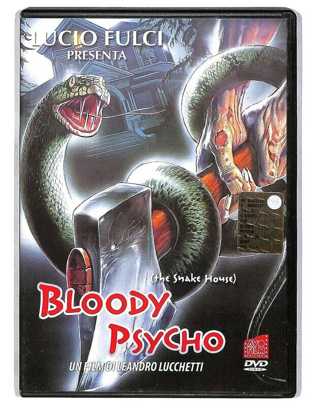 TeknoFilm - DVD – BLOODY PSYCHO di Leandro Lucchetti (1989) - AVOFILM