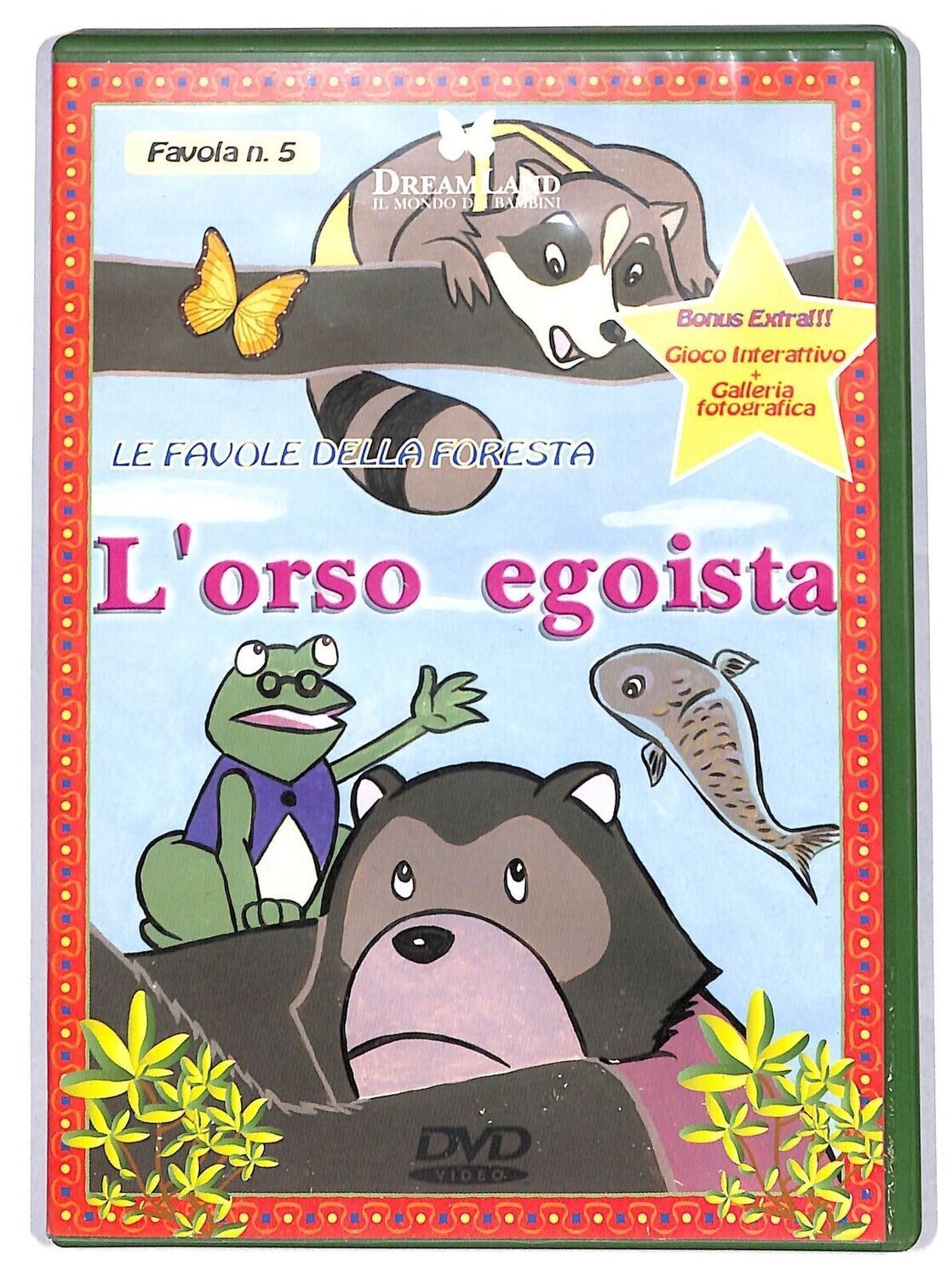 TeknoFilm - DVD – LE FAVOLE DELLA FORESTA N° 05 - L'ORSO EGOISTA (2006) - DREAMLAND