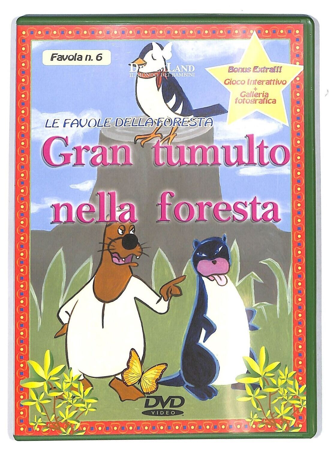 TeknoFilm - DVD – LE FAVOLE DELLA FORESTA N° 06 - GRAN TUMULTO NELLA FORESTA (2006) - DREAMLAND