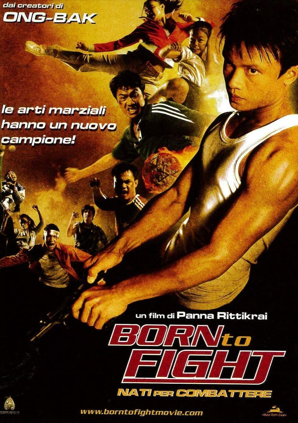 TeknoFilm - DVD – BORN TO FIGHT - NATI PER COMBATTERE di Panna Rittikrai (2004) - PUNTOZERO FILM