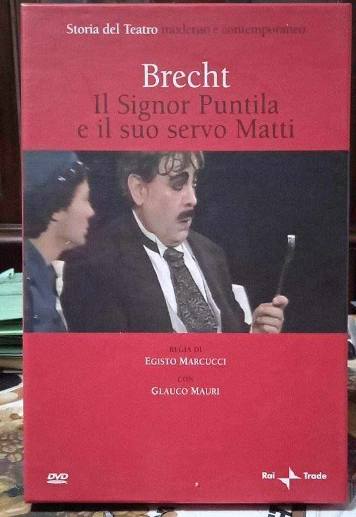 TeknoFilm - DVD + Libretto - BRECHT - IL SIGNOR PUNTILA E IL SUO SERVO MATTI di Egisto Marcucci (2008) - RAI TRADE