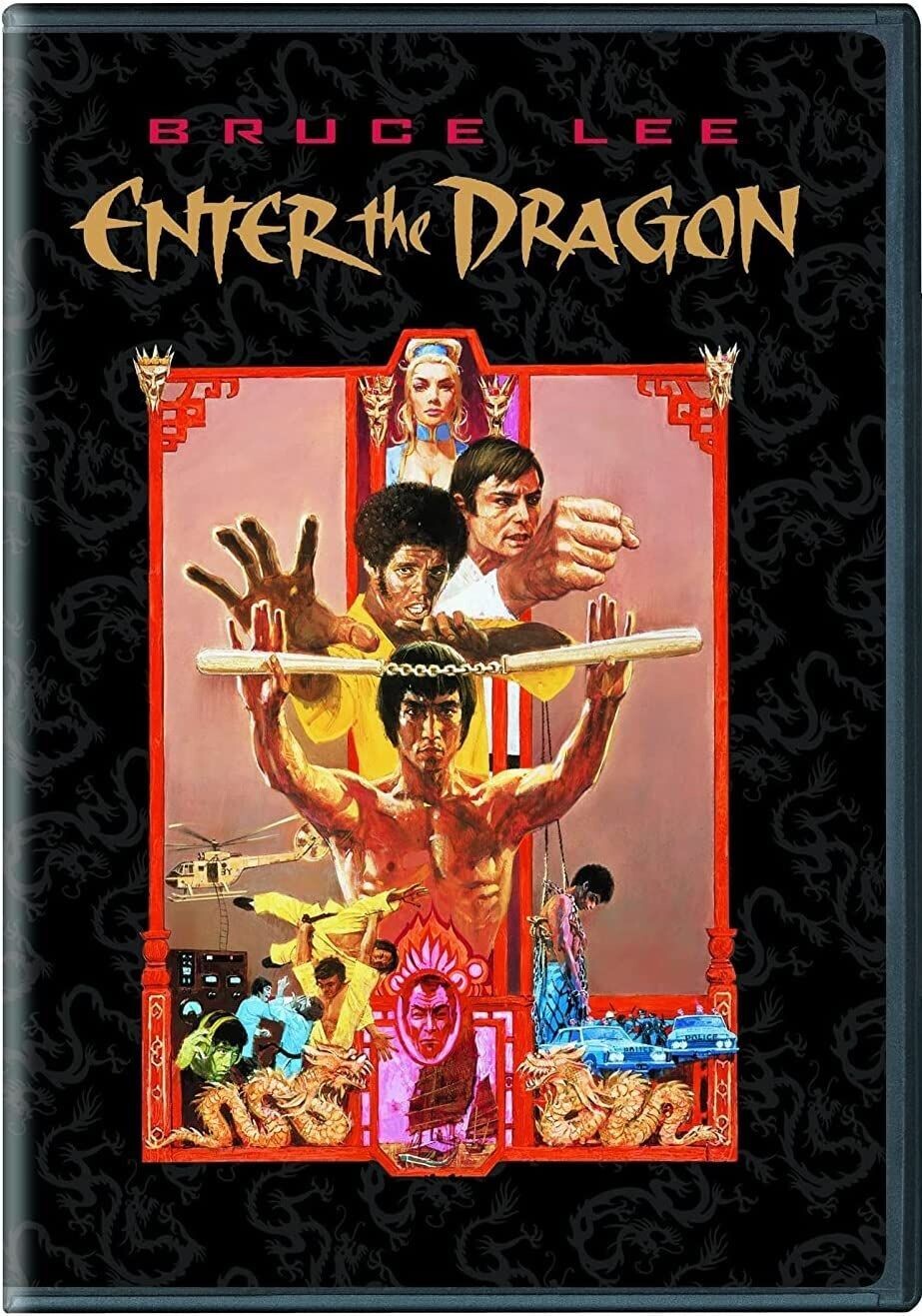 TeknoFilm - DVD (NTSC - Lingua inglese) – Bruce Lee - ENTER THE DRAGON - I 3 DELL'OPERAZIONE DRAGO di Robert Clouse (1973) - WARNER BROS