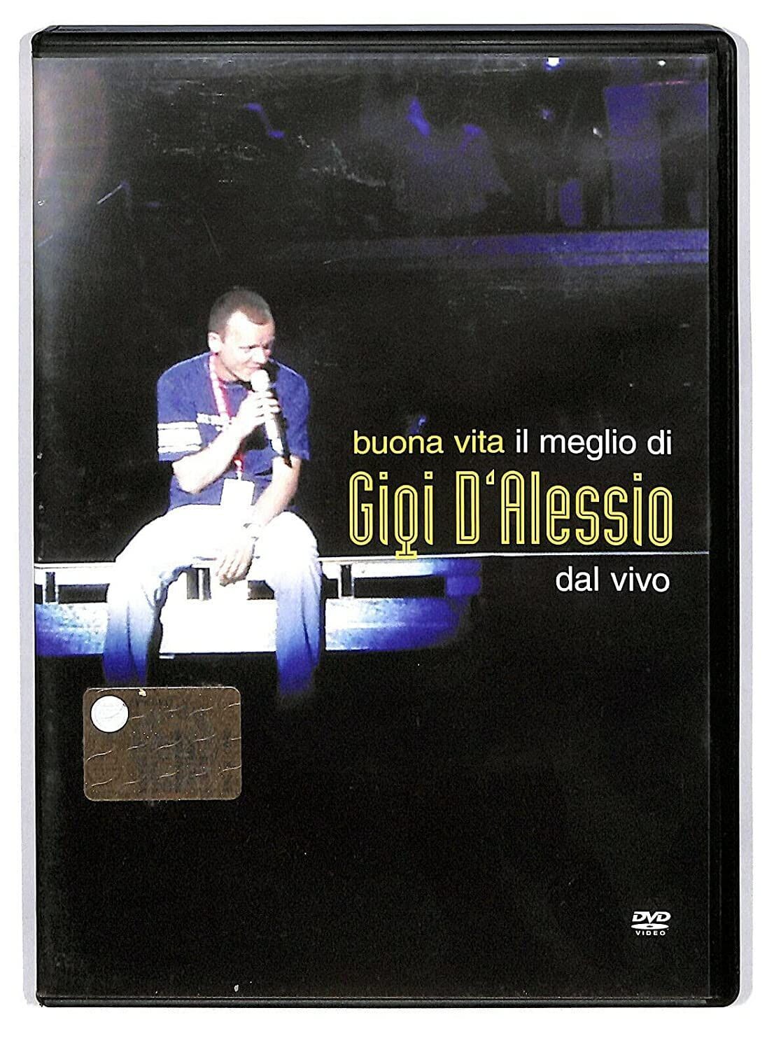 TeknoFilm - DVD – BUONA VITA - IL MEGLIO DI GIGI D'ALESSIO DAL VIVO (2003) - BMG