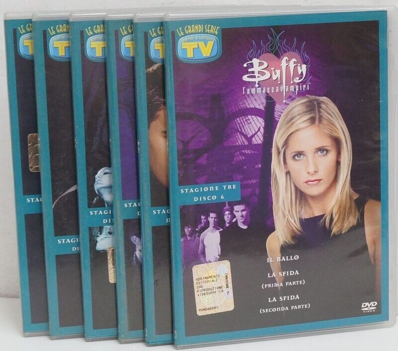 TeknoFilm - 6 DVD – BUFFY - L'AMMAVAMPIRI Stag. 03 di A.A.V.V. (1997) - TV SORRISI E CANZONI