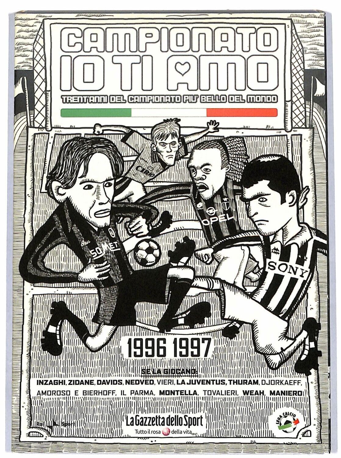 TeknoFilm - DVD + Book7 (Senza cartone esterno) – Campionato io ti amo Vol. 19 - 1996-1997 - Juventus campione d'Italia (2006) - GAZZETTA DELLO SPORT
