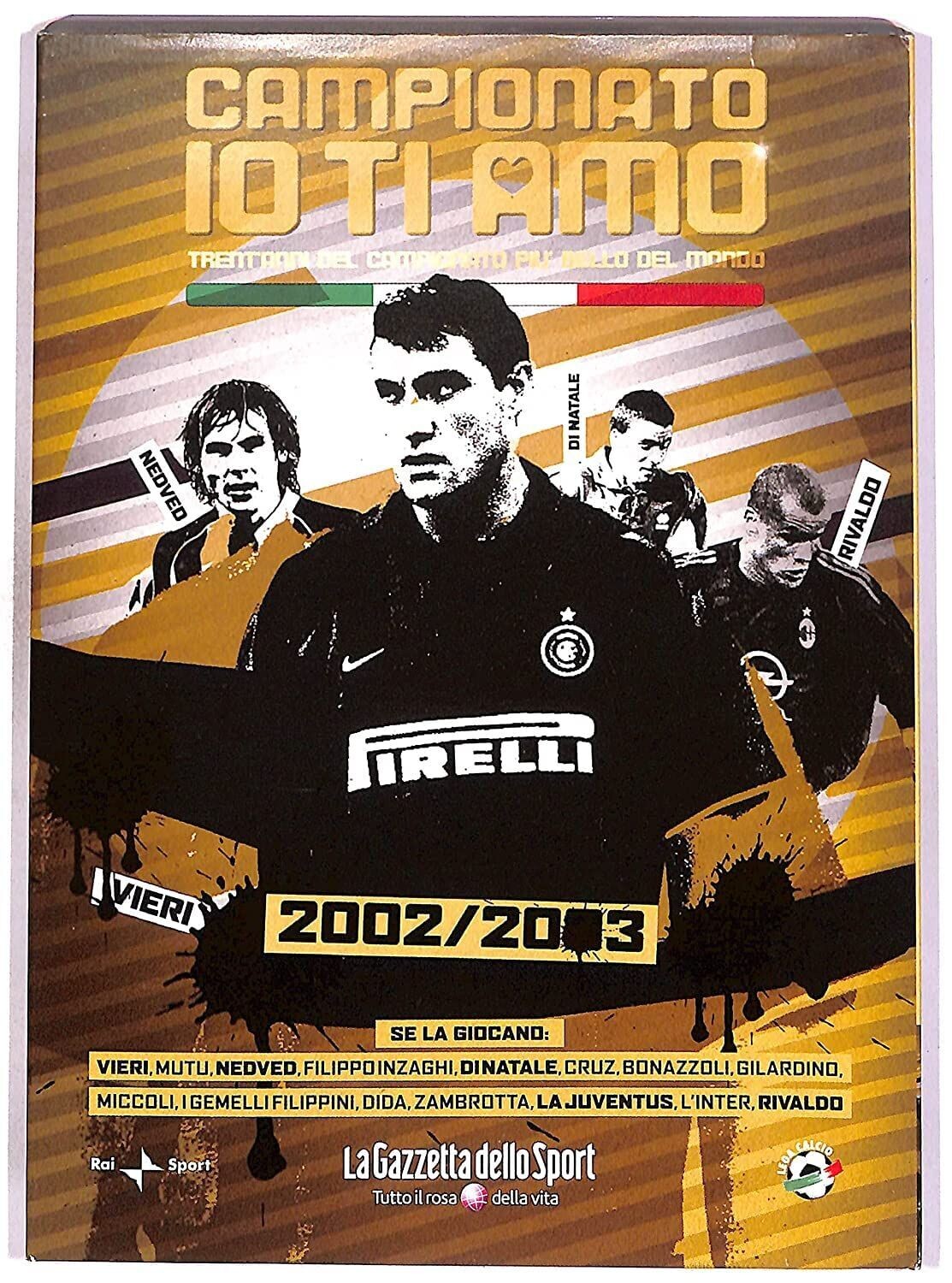 TeknoFilm - DVD + Book (Senza cartone esterno) – Campionato io ti amo Vol. 25 - 2002/2003 - Juventus campione d'Italia (2006) - GAZZETTA DELLO SPORT