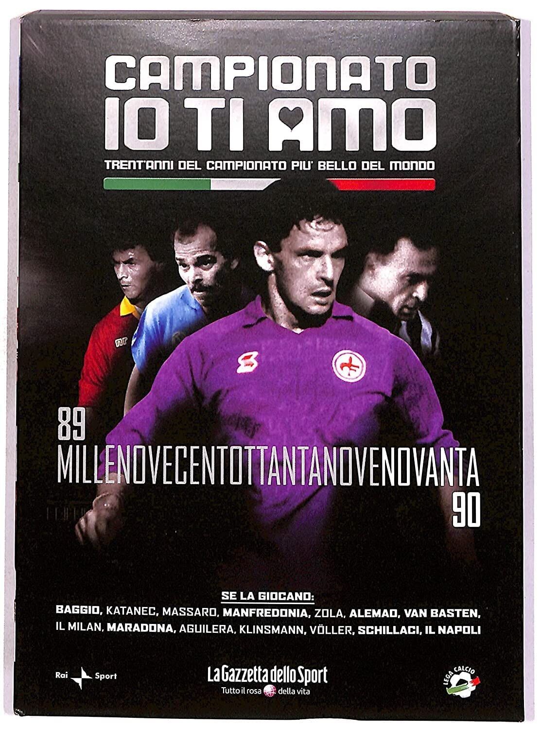 TeknoFilm - DVD + Book – Campionato io ti amo Vol. 12 - 1989/1990 - Napoli campione d'Italia (2006) - GAZZETTA DELLO SPORT