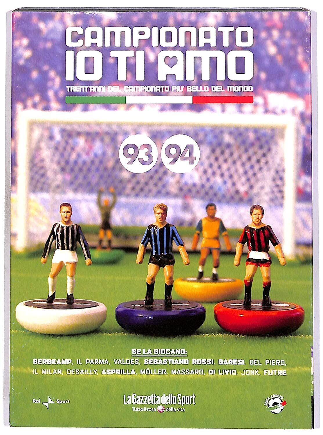 TeknoFilm - DVD + Book (Senza cartone esterno) – Campionato io ti amo Vol. 16 - 1993/1994 - Milan campione d'Italia (2006) - GAZZETTA DELLO SPORT