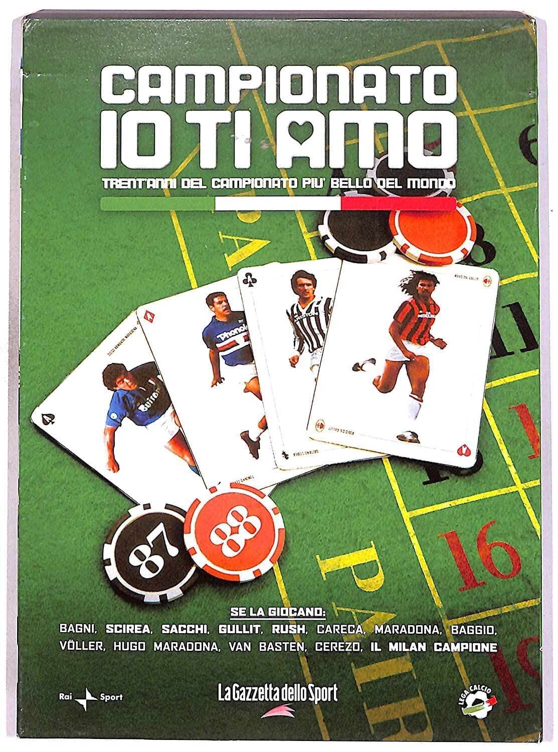 TeknoFilm - DVD + Book – Campionato io ti amo Vol. 10 - 1987/1988 - Milan campione d'Italia (2006) - GAZZETTA DELLO SPORT