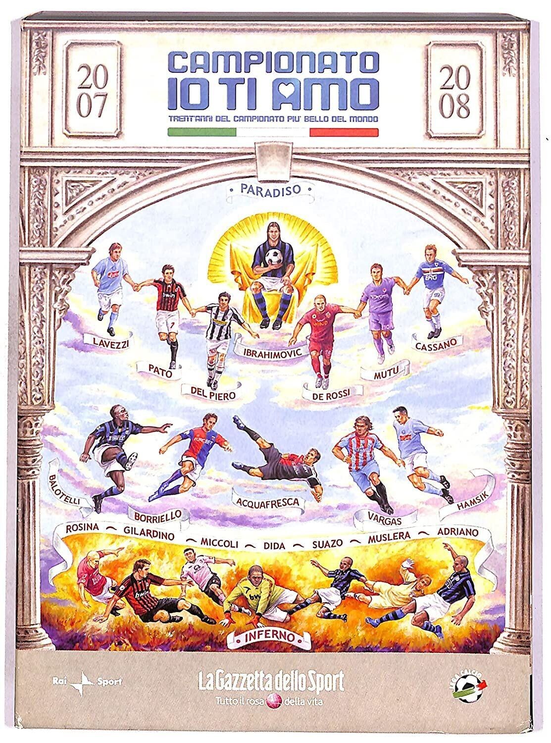 TeknoFilm - DVD + Book – Campionato io ti amo Vol. 30 - 2007/2008 - Inter campione d'Italia (2006) - GAZZETTA DELLO SPORT