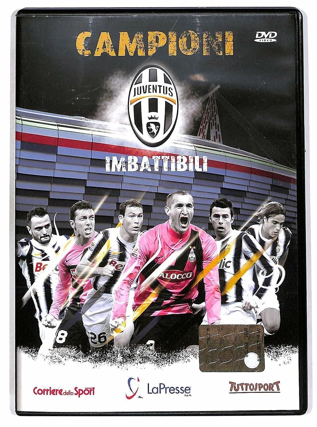 TeknoFilm - DVD - CAMPIONI JUVENTUS Vol. 02  - IMBATTIBILI (2012) - CORRIERE DELLO SPORT