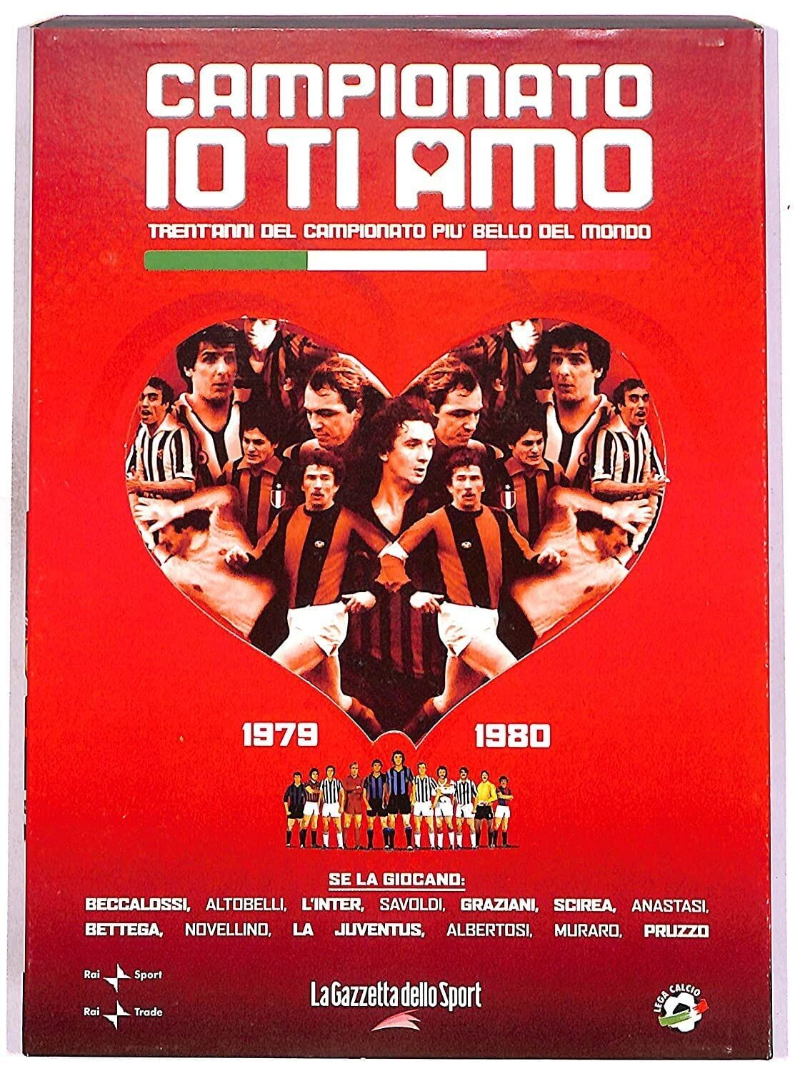 TeknoFilm - DVD + Book (Senza cartone esterno) – Campionato io ti amo Vol. 02 - 1979/1980 - Inter campione d'Italia (2006) - GAZZETTA DELLO SPORT