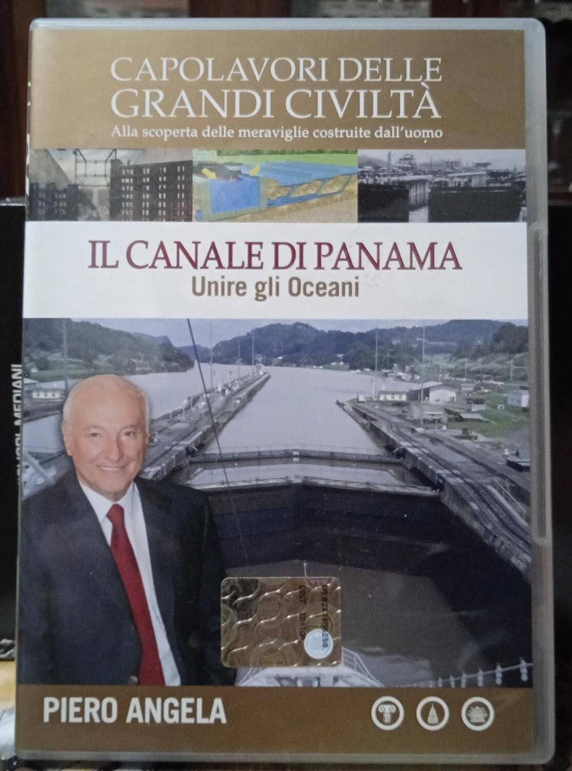TeknoFilm - DVD – Piero Angela presenta: Capolavori delle grandi civiltà N° 18 - IL CANALE DI PANAMA (2011) - CORRIERE DELLA SERA