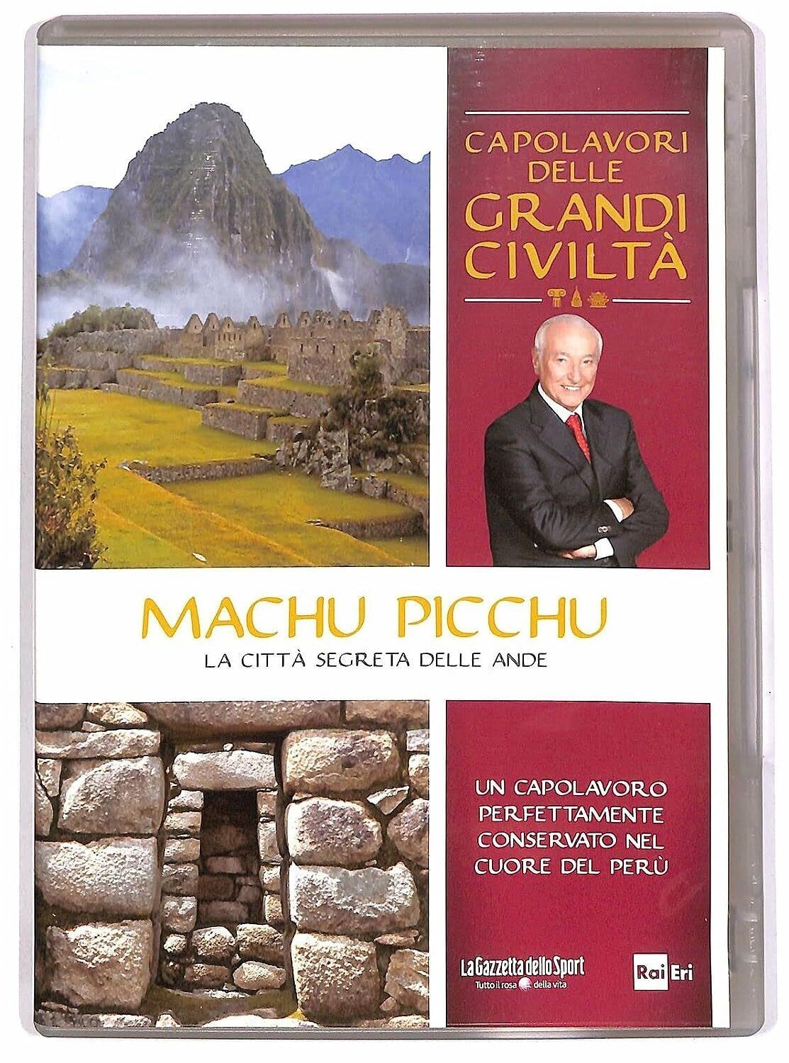 TeknoFilm - DVD – Piero Angela presenta: Capolavori delle grandi civiltà n° 14 - MACHU PICCHU - LA CITTA' SEGRETA DELLE ANDE (2011) - GAZZETTA DELLO SPORT