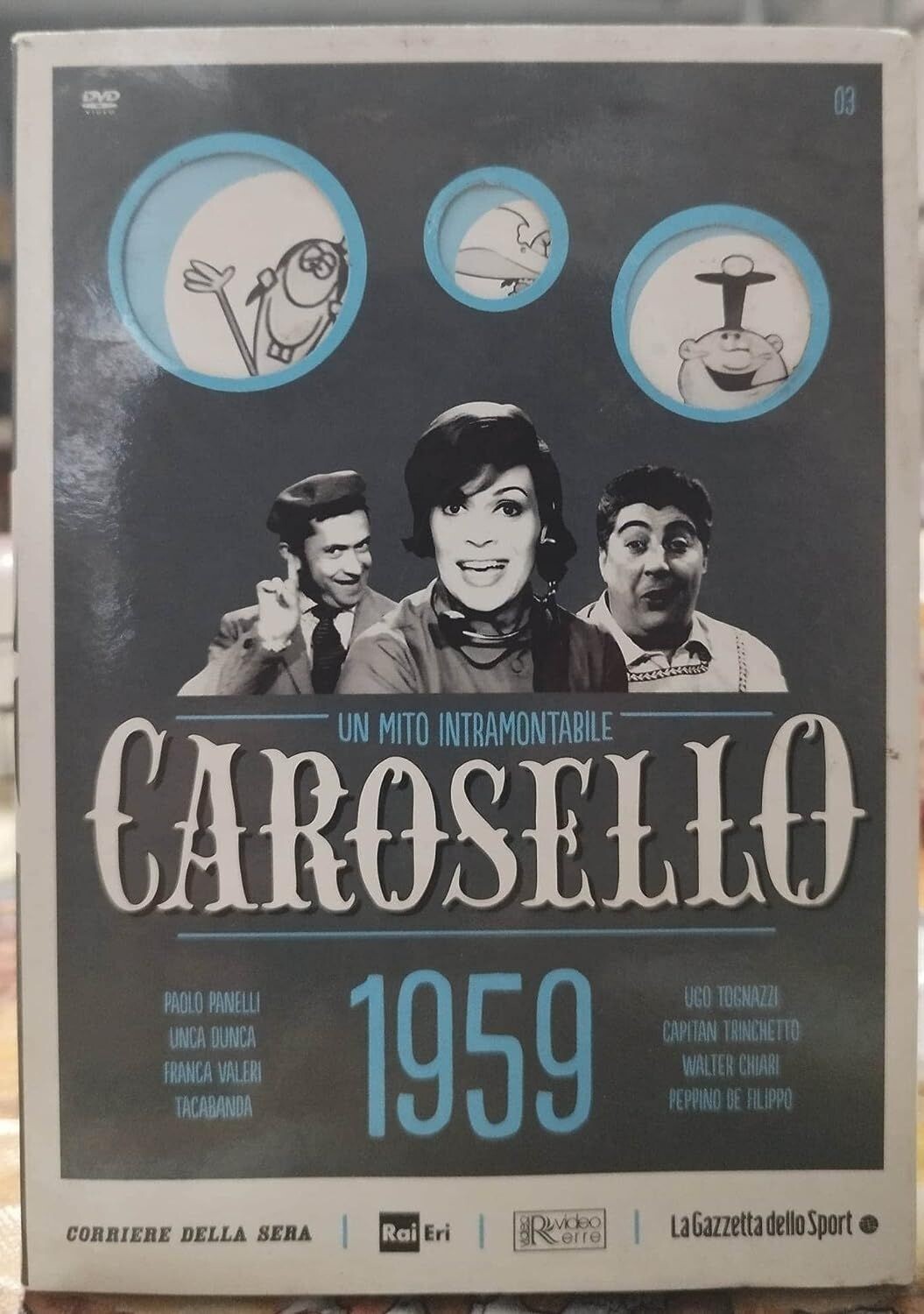 TeknoFilm - DVD – CAROSELLO - UN MITO INTRAMONTABILE 1959 (2013) - CORRIERE DELLA SERA