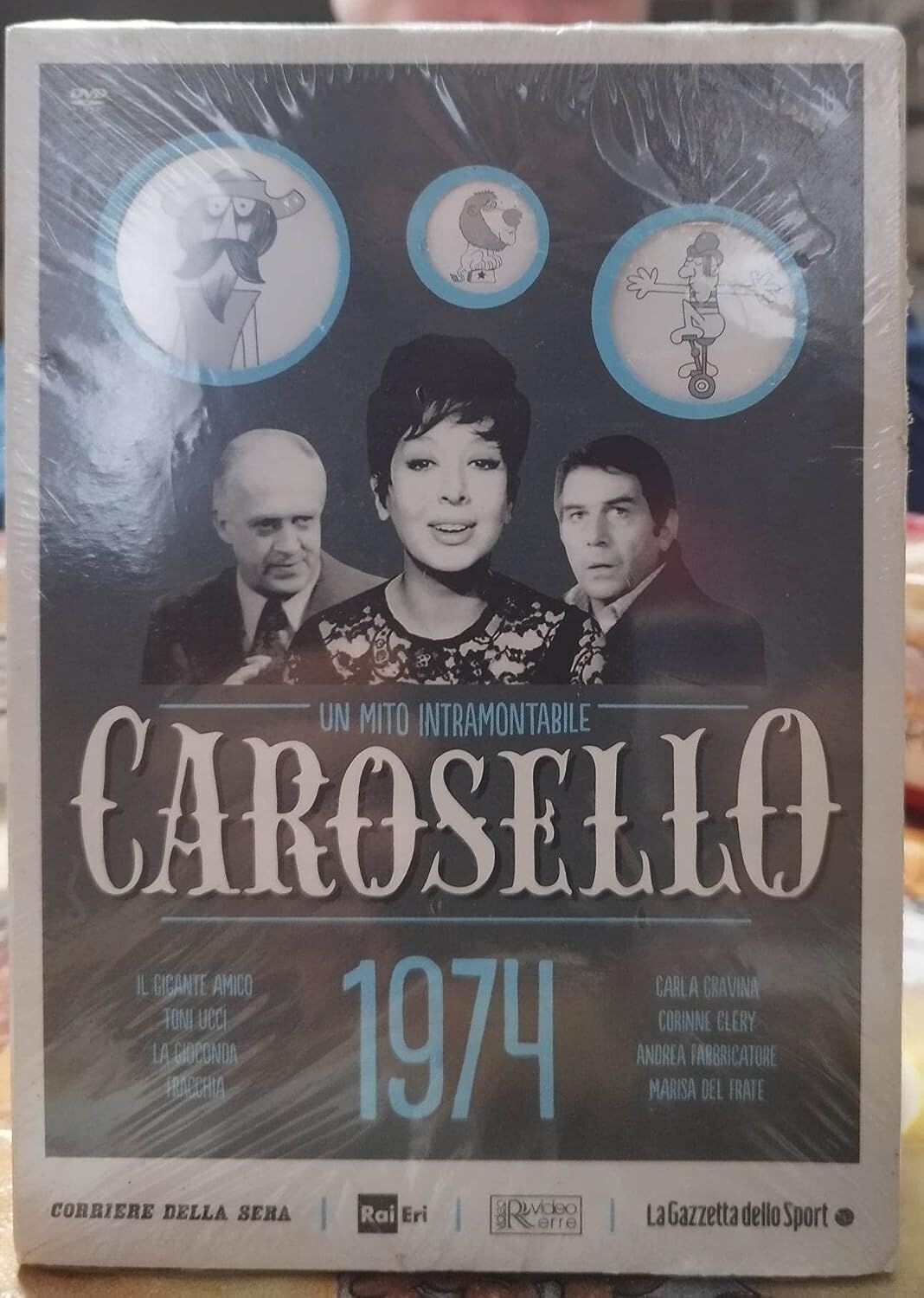 TeknoFilm - DVD – CAROSELLO - UN MITO INTRAMONTABILE 1974 (2013)  - CORRIERE DELLA SERA