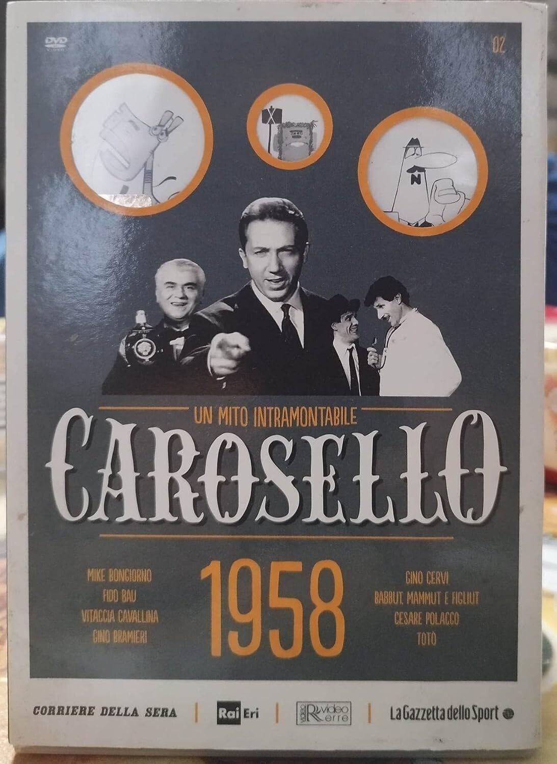 TeknoFilm - DVD – CAROSELLO - UN MITO INTRAMONTABILE 1958 (2013) - CORRIERE DELLA SERA