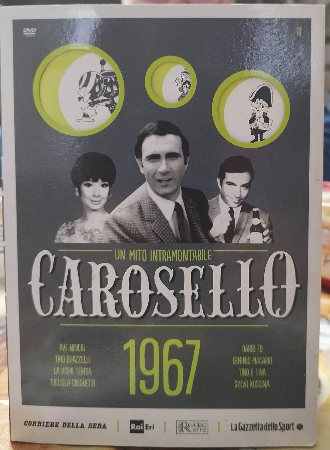 TeknoFilm - DVD – CAROSELLO - UN MITO INTRAMONTABILE 1967 (2013) - CORRIERE DELLA SERA