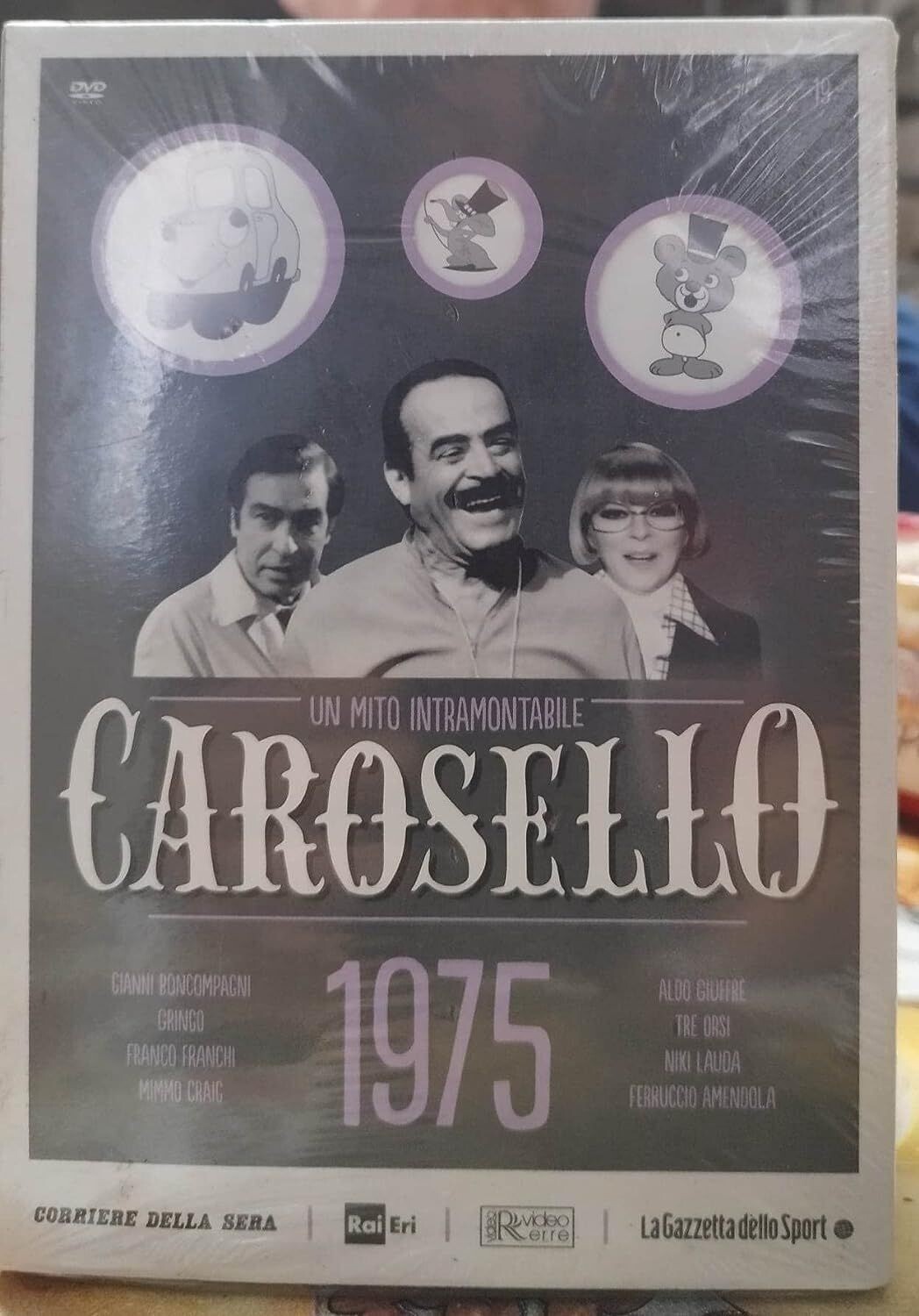 TeknoFilm - DVD – CAROSELLO - UN MITO INTRAMONTABILE 1975 (2013) - CORRIERE DELLA SERA