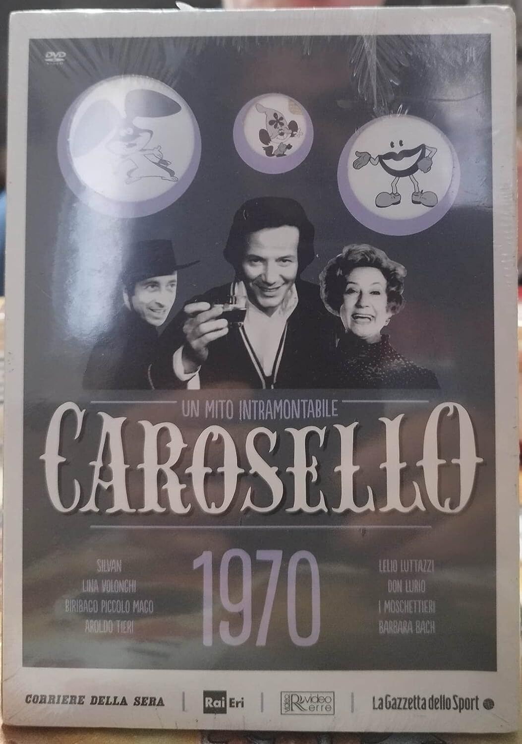 TeknoFilm - DVD – CAROSELLO - UN MITO INTRAMONTABILE 1970 (2013) - CORRIERE DELLA SERA