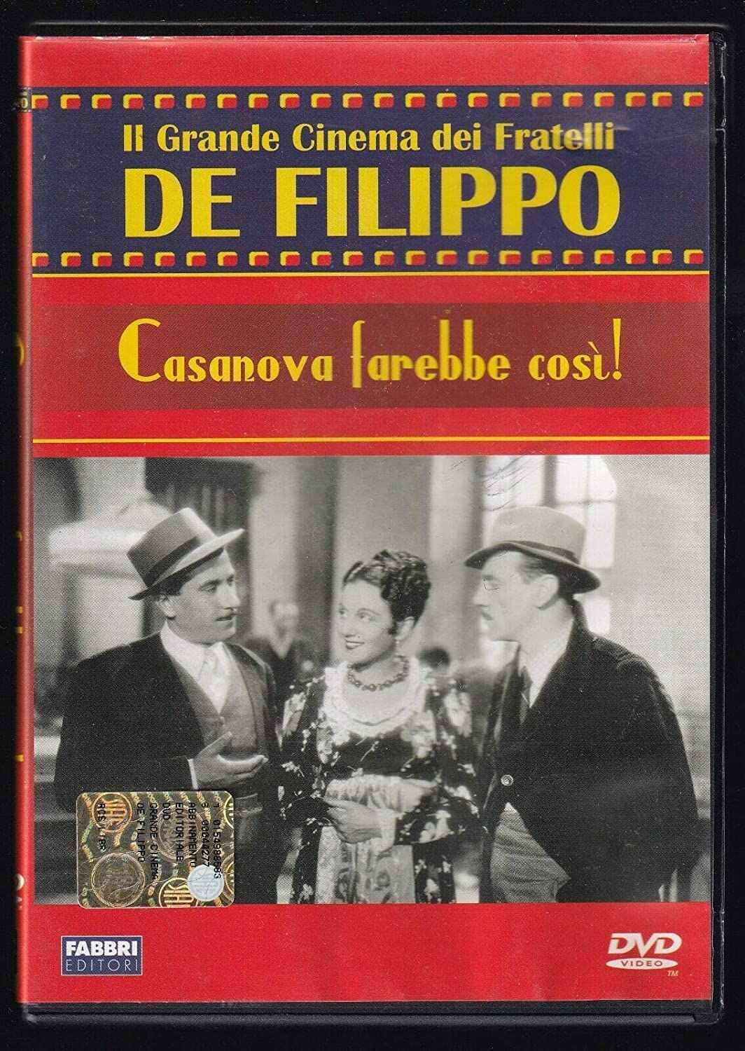 TeknoFilm - DVD – CASANOVA FAREBBE COSI' di Carlo Ludovico Bragaglia (1942) - FABBRI EDITORI