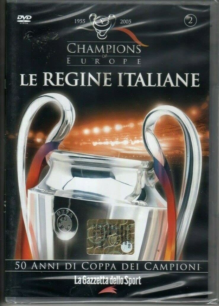 TeknoFilm -  DVD – CHAMPIONS OF EUROPE Vol. 02 - LE REGINE ITALIANE (2006) - GAZZETTA DELLO SPORT