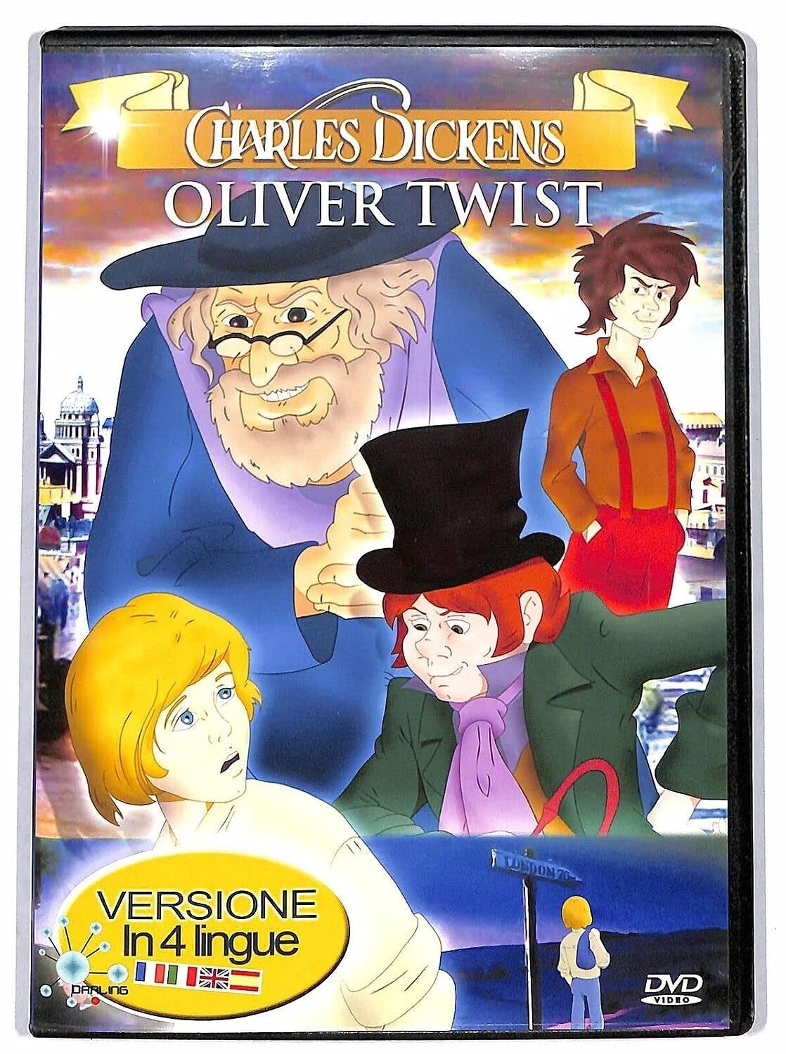 TeknoFilm -  DVD – Charles Dickens: OLIVER TWIST (2009) - ENERXA