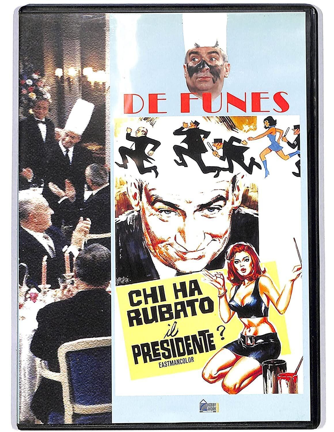 TeknoFilm -  DVD – CHI HA RUBATO IL PRESIDENTE? di Jacques Bernard (1966) - HOBBY & WORK