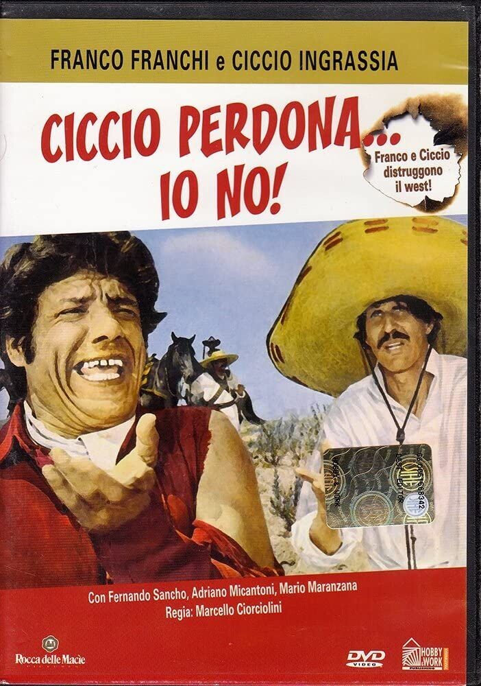 TeknoFilm -  DVD – CICCIO PERDONA IO NO di Marcello Ciorciolini (1968) - HOBBY & WORK