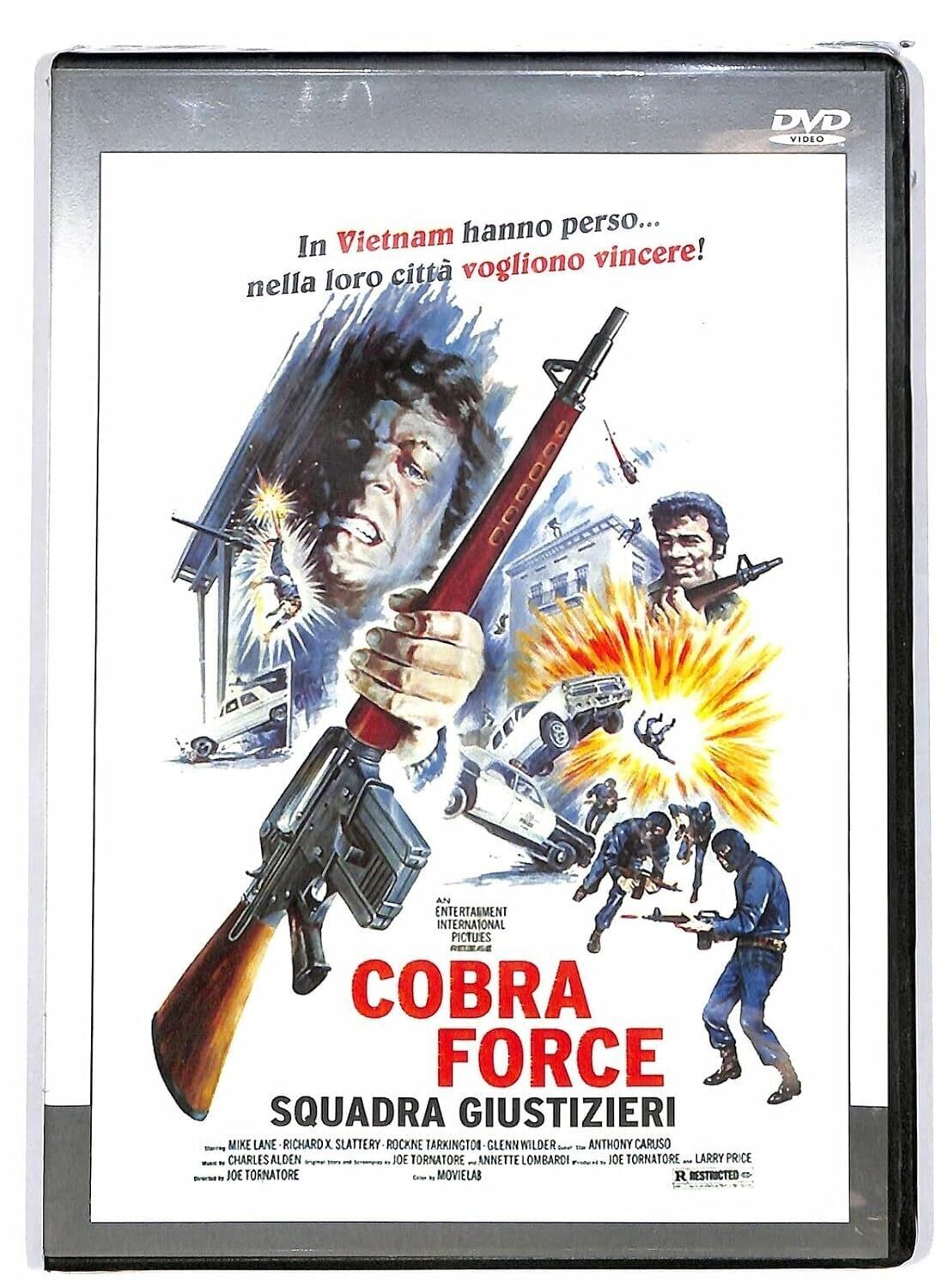 TeknoFilm -  DVD – COBRA FORCE - SQUADRA GIUSTIZIERI di Joe Tornatore (1976) - PLANET M