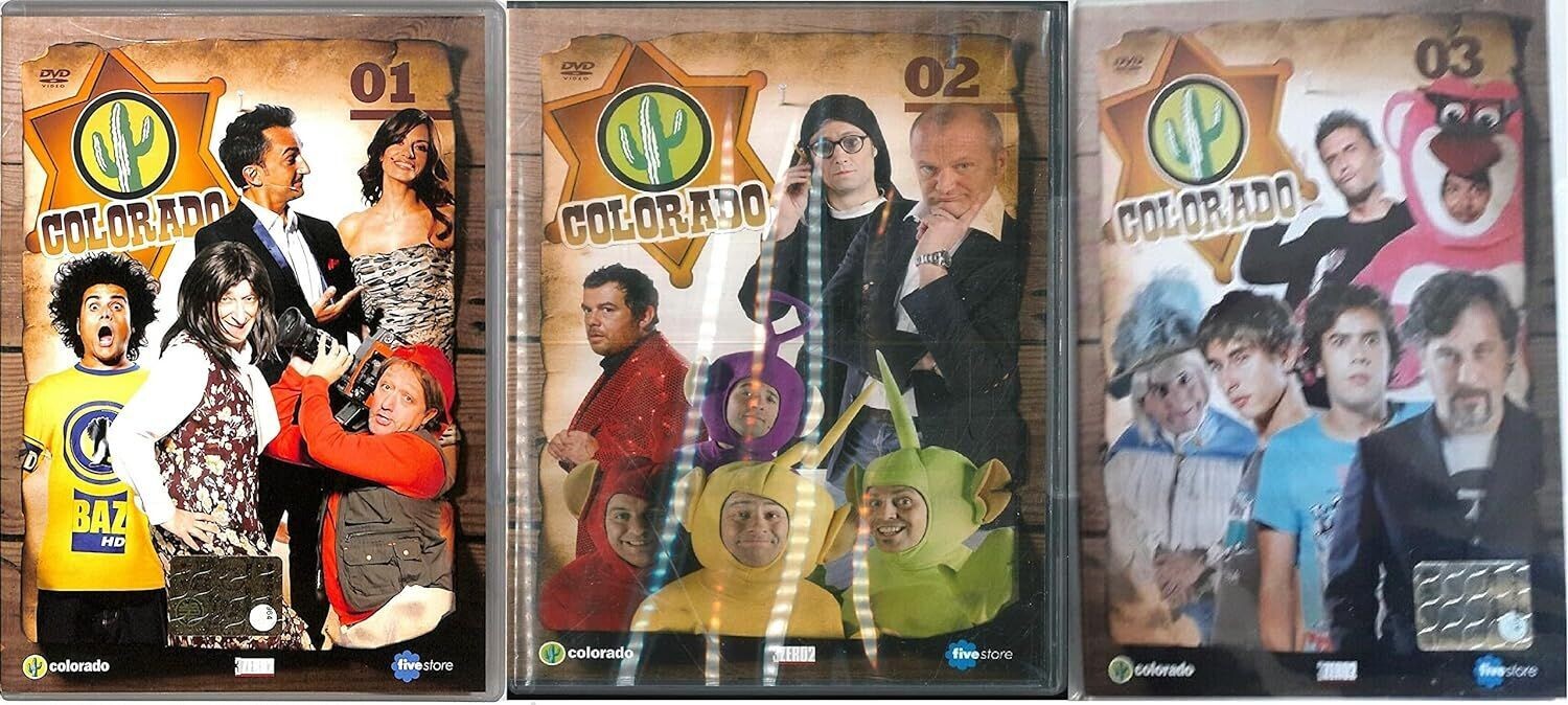 TeknoFilm -  3 DVD (Opera completa - Senza cofanetto) – COLORADO 2010 condotto da Rossella Brescia e Nicola Savino - FIVE STORE