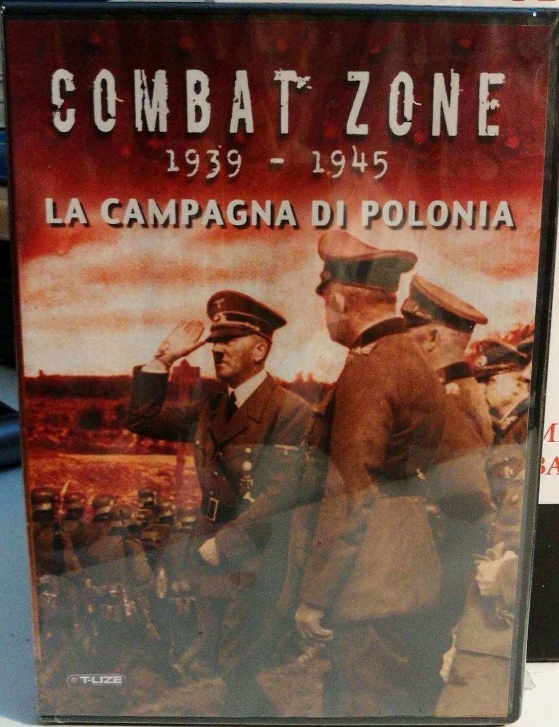 TeknoFilm -  DVD - COMBAT ZONE - LA CAMPAGNA DI POLONIA - Lungometraggio di propaganda nazista (2010) - T-LIZE