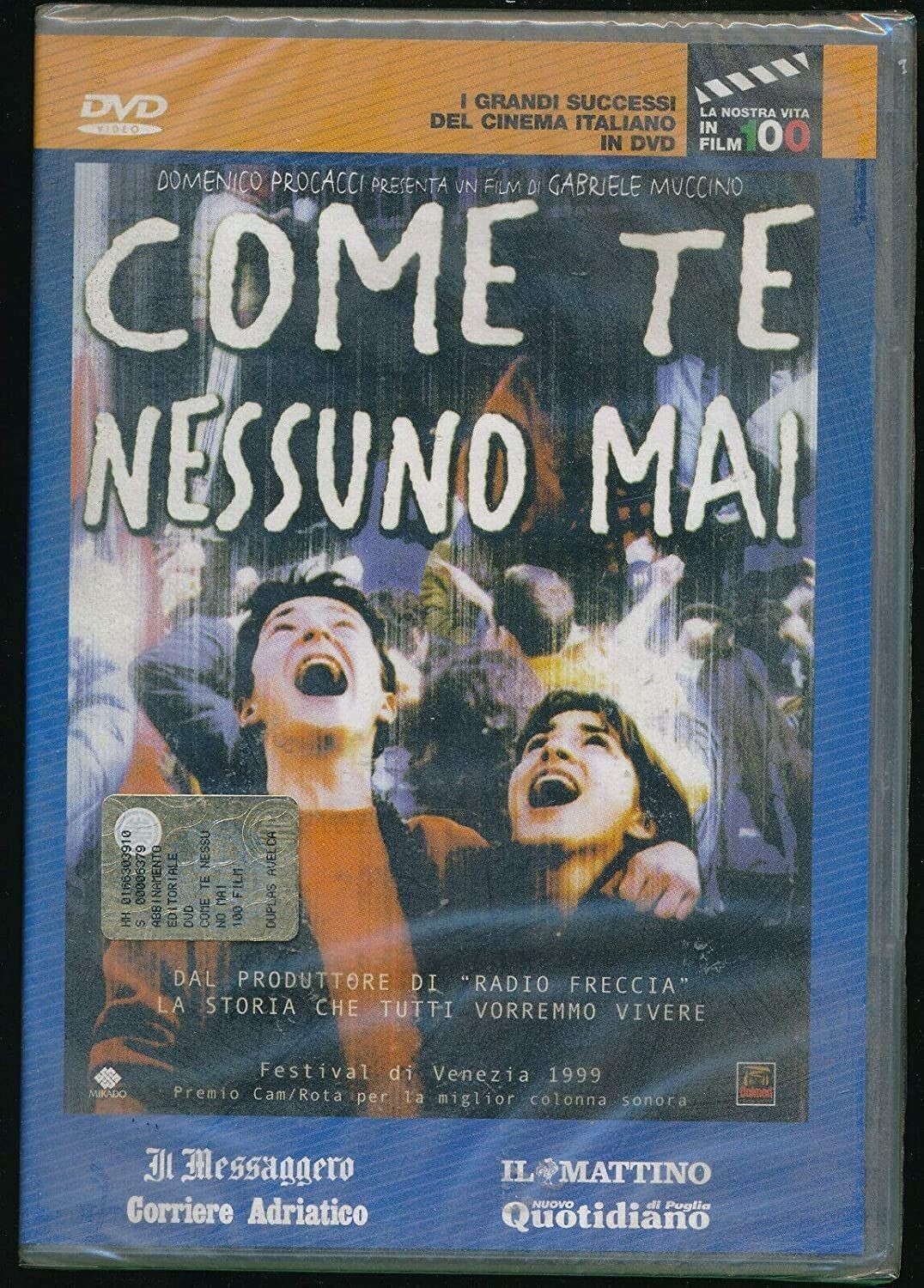 TeknoFilm -  DVD – COME TE NESSUNO MAI di Gabriele Muccino (1999) - IL MESSAGGERO