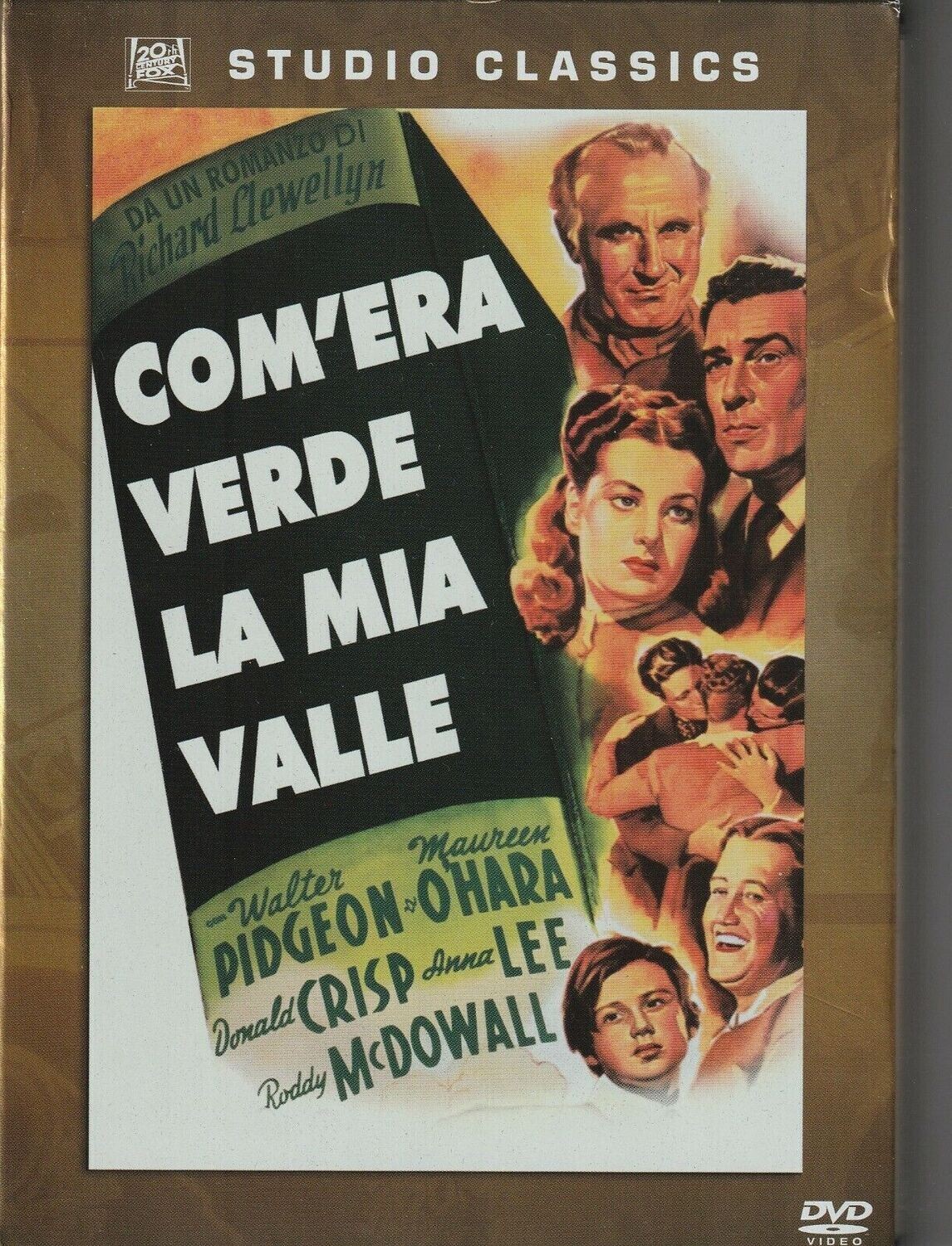 TeknoFilm -  DVD – COM'ERA VERDE LA MIA VALLE di John Ford (1941) - 20TH CENTURY FOX