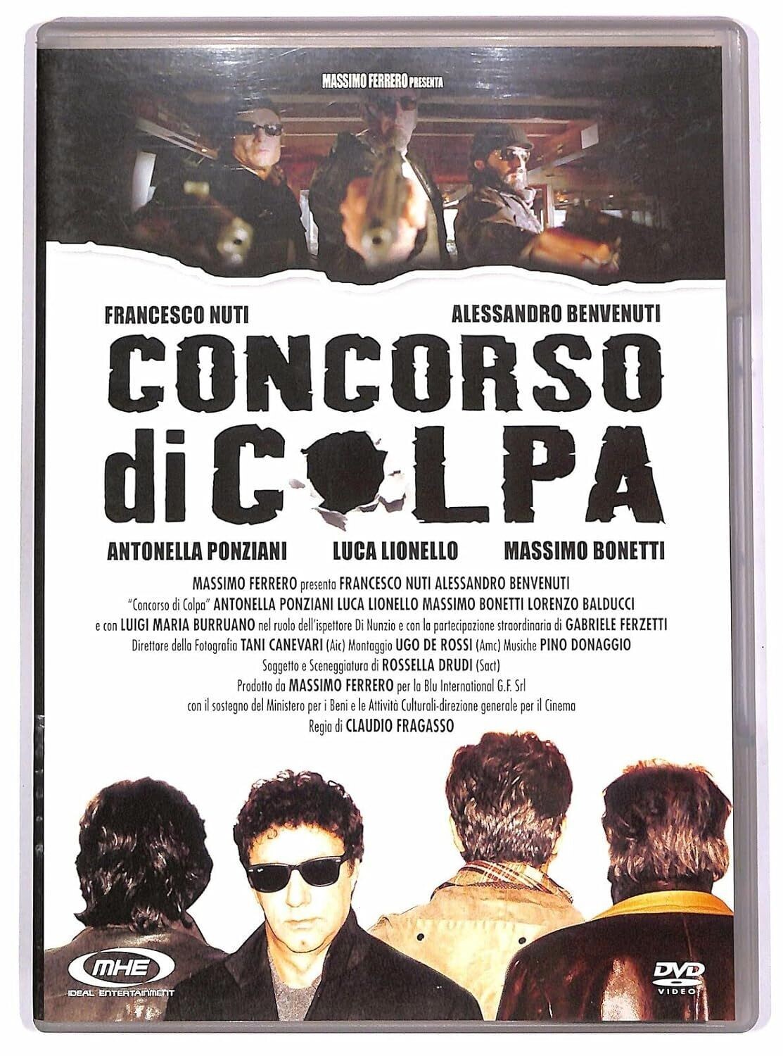 TeknoFilm -  DVD – CONCORSO DI COLPA di Claudio Fragasso (2004) - MHE