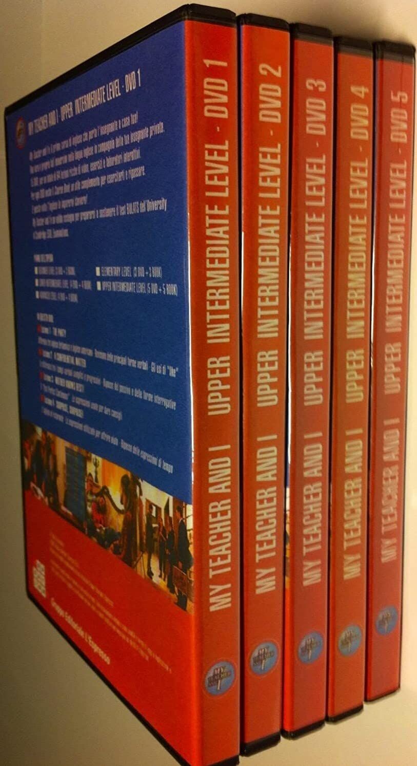 TeknoFilm - 5 DVD – Corso d'Inglese: MY TEACHER AND I - DA 1 A 5 - UPPER LEVEL (2008) - L'ESPRESSO