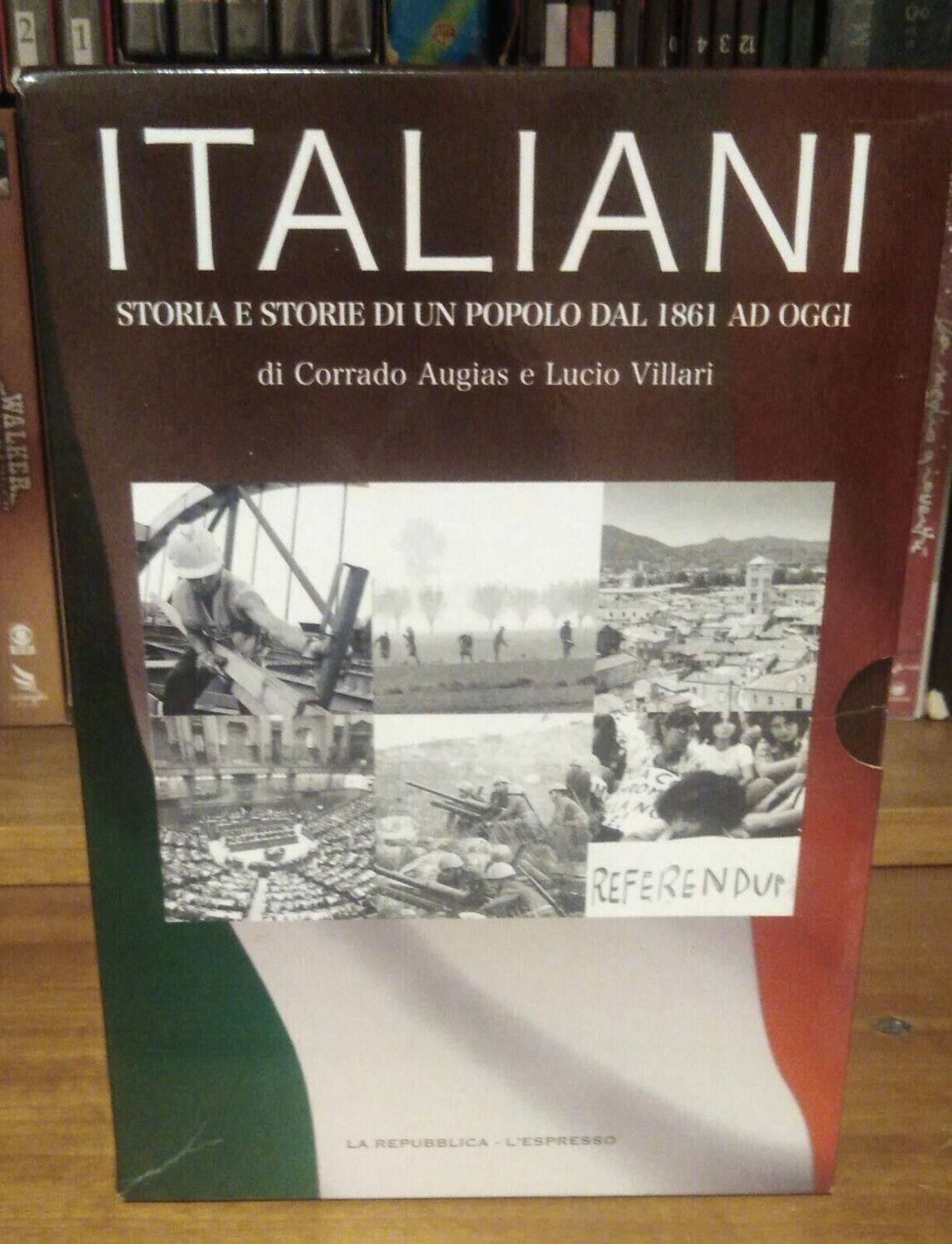 TeknoFilm - 12 DVD (Opera completa) – Corrado Augias: ITALIANI - STORIA E STORIE DI UN POPOLO DAL 1861 AD OGGI - REPUBBLICA/L'ESPRESSO