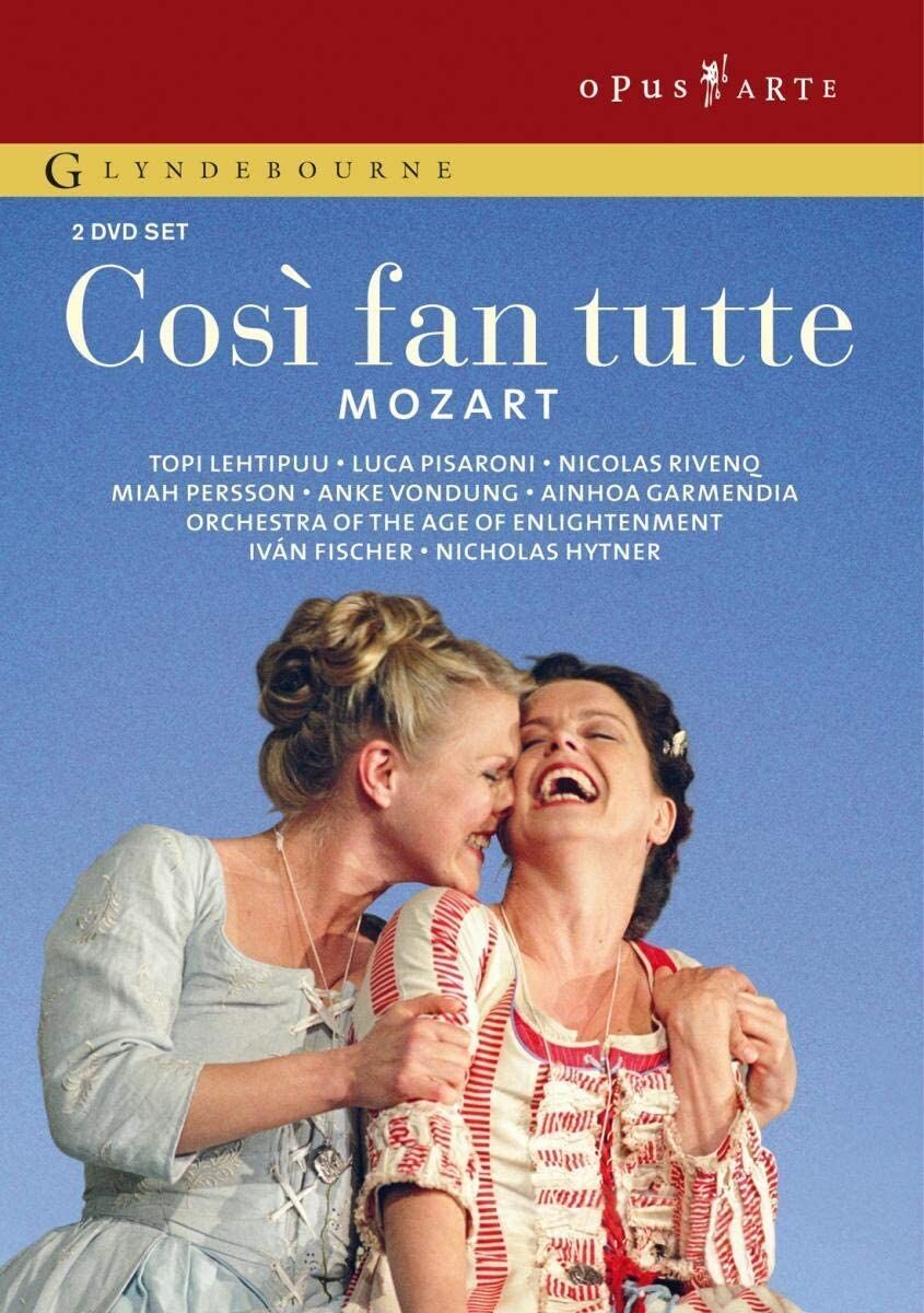 TeknoFilm - 2 DVD – W. A. Mozart - COSI' FAN TUTTE The Glyndobourne chorus di Francesca Kemp (2006) - OPUS ARTE
