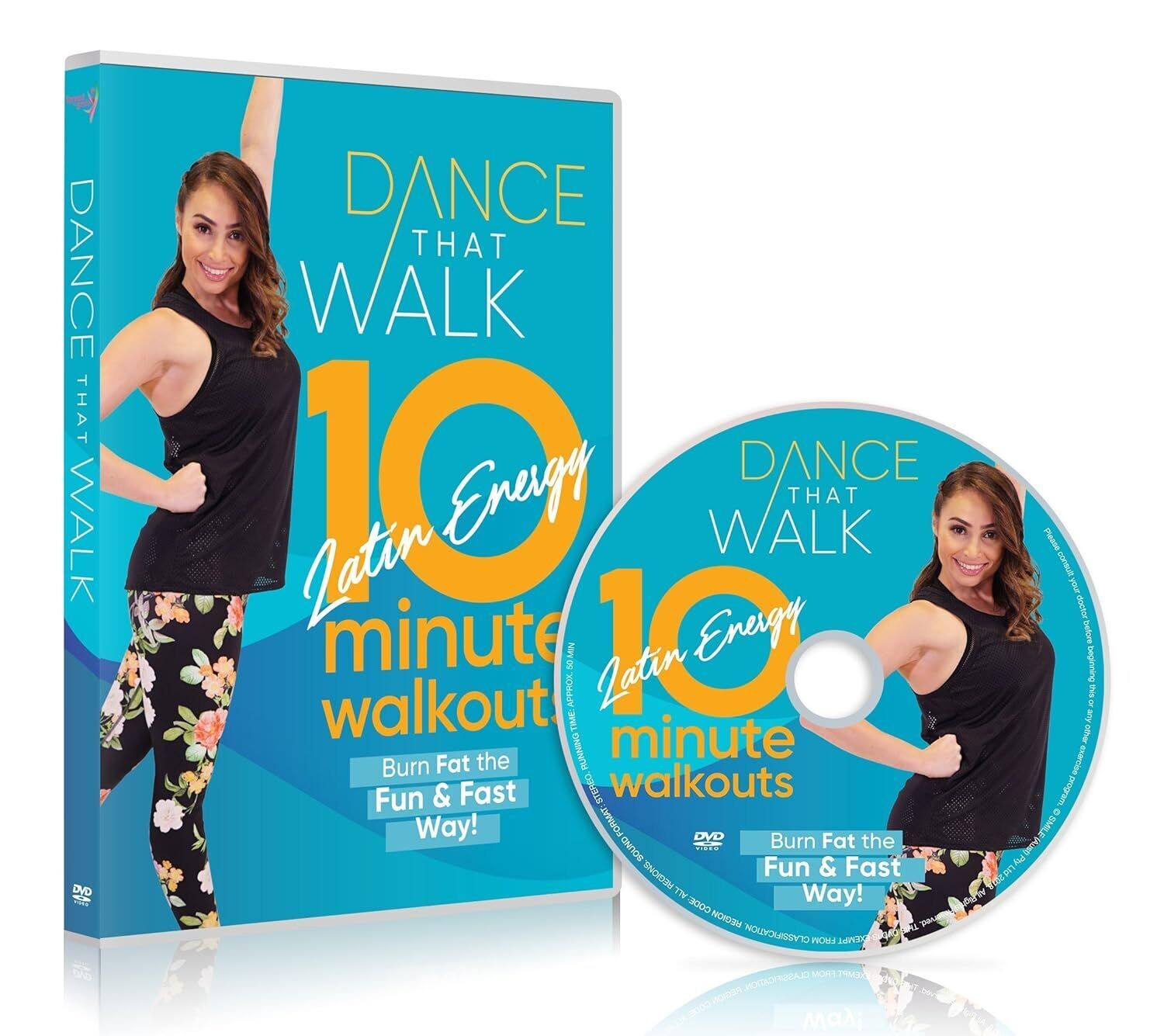 TeknoFilm -  DVD (Lingua Inglese - NTSC) – DANCE THAT WALK (10 Minute Latin Energy Walkouts: Low Impact Walking Workout) - SMILE