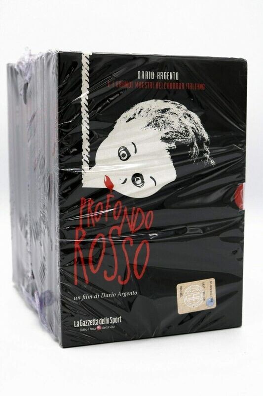 TeknoFilm - Cofanetto 25 DVD – DARIO ARGENTO E I GRANDI MAESTRI DELL'HORROR ITALIANO (2016) - GAZZETTA DELLO SPORT
