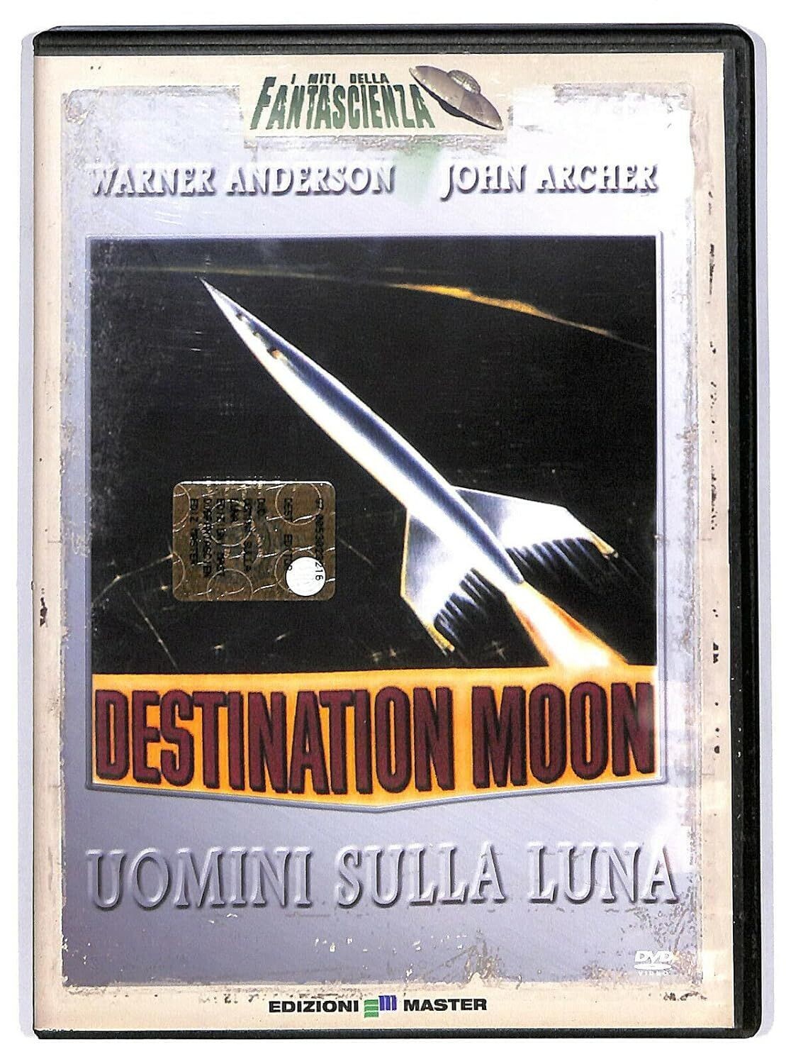 TeknoFilm -  DVD – DESTINAZION MOON - UOMINI SULLA LUNA di Irving Pichel (1950) - EDIZIONI MASTER