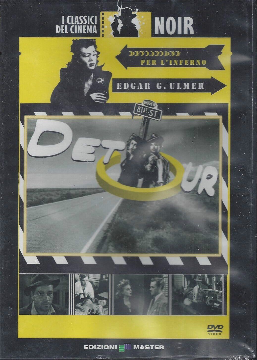 TeknoFilm -  DVD - DETOUR - DEVIAZIONE PER L'INFERNO di Edgar G. Ulmer (1945) - EDIZIONI MASTER